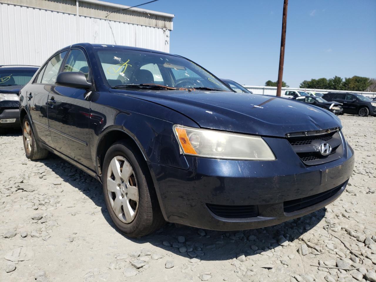 HYUNDAI SONATA GLS 2007 with VIN 5NPET46CX7H214366 - Photo from auction