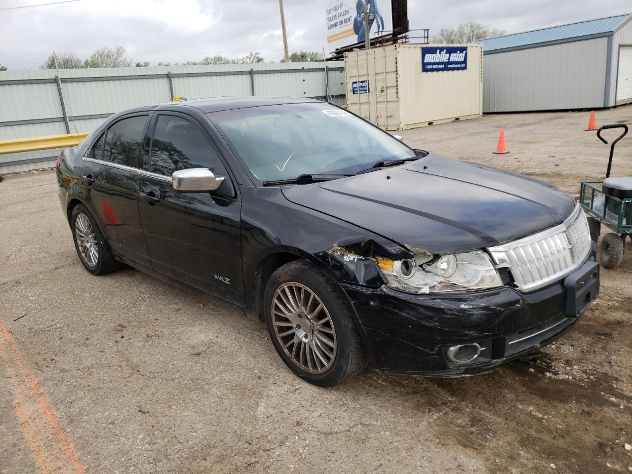 LINCOLN MKZ 2007 with VIN 3LNHM26T57R648573 - Photo from auction