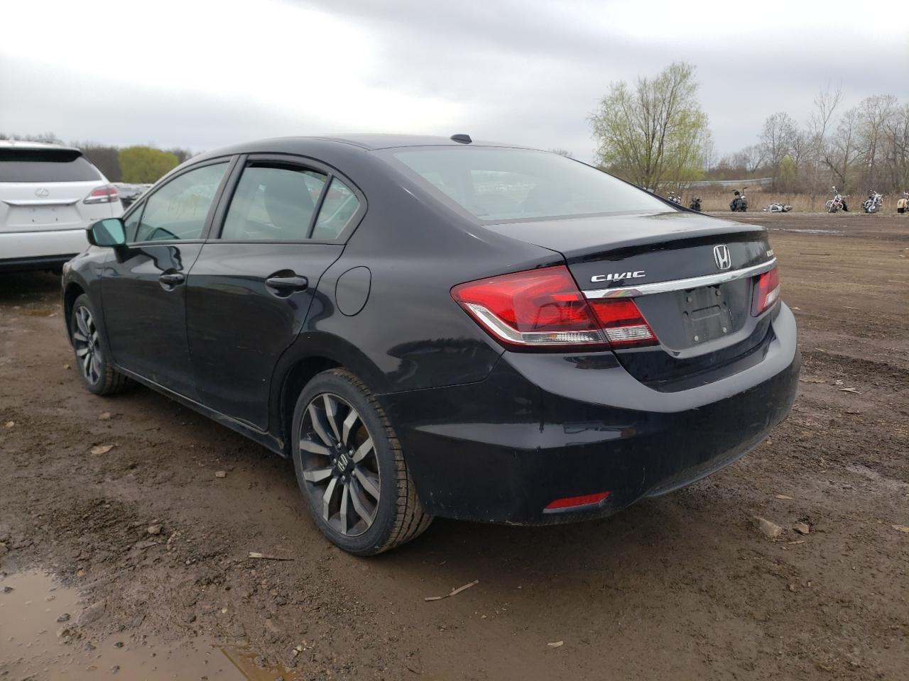 Photo 3 from auction – 2014 HONDA CIVIC EXL with VIN 2HGFB2F91EH540774
