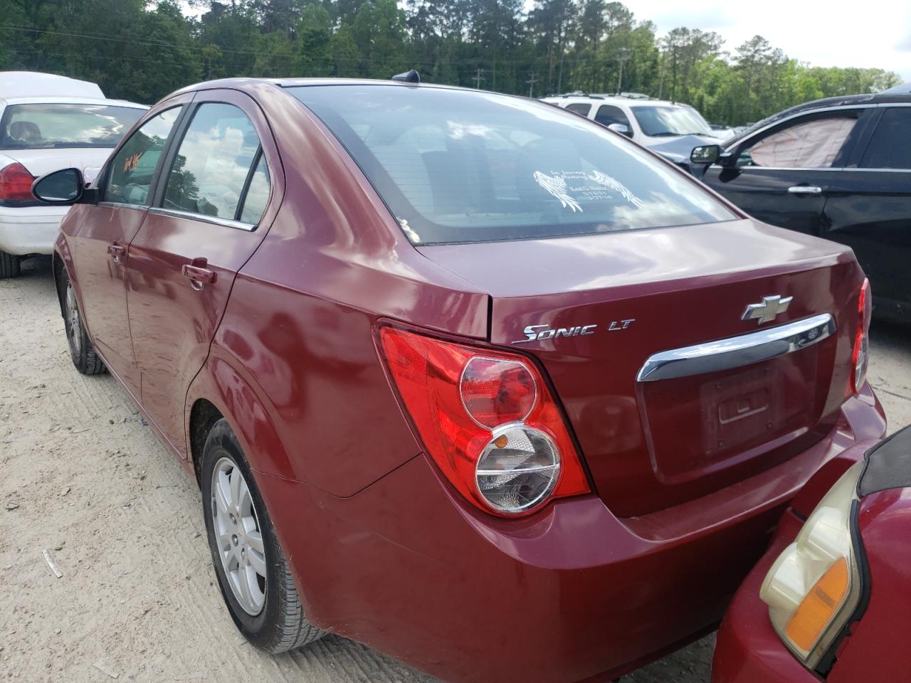 Photo 3 from auction – 2012 CHEVROLET SONIC LT with VIN 1G1JC5SH3C4166305
