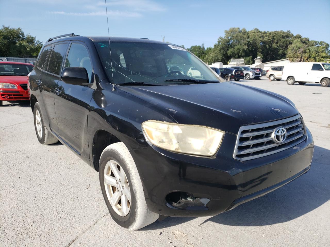 TOYOTA HIGHLANDER 2008 with VIN JTEDS41A082021257 - Photo from auction