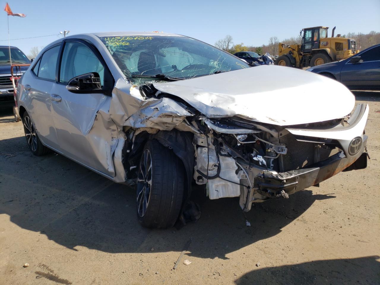 TOYOTA COROLLA L 2018 with VIN 2T1BURHE3JC022003 - Photo from auction