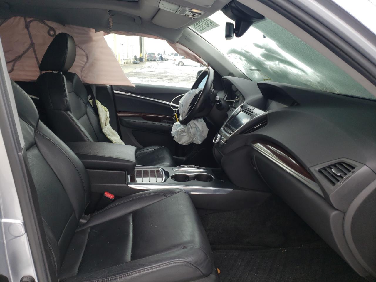 Photo 5 from auction – 2016 ACURA MDX TECHNO with VIN 5FRYD4H48GB503954