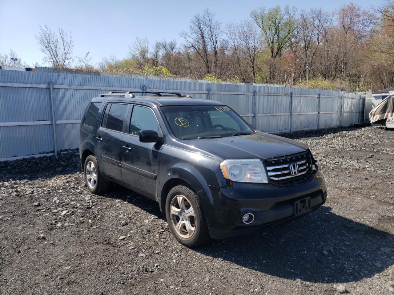 HONDA PILOT EXL 2012 with VIN 5FNYF4H54CB085228 - Photo from auction