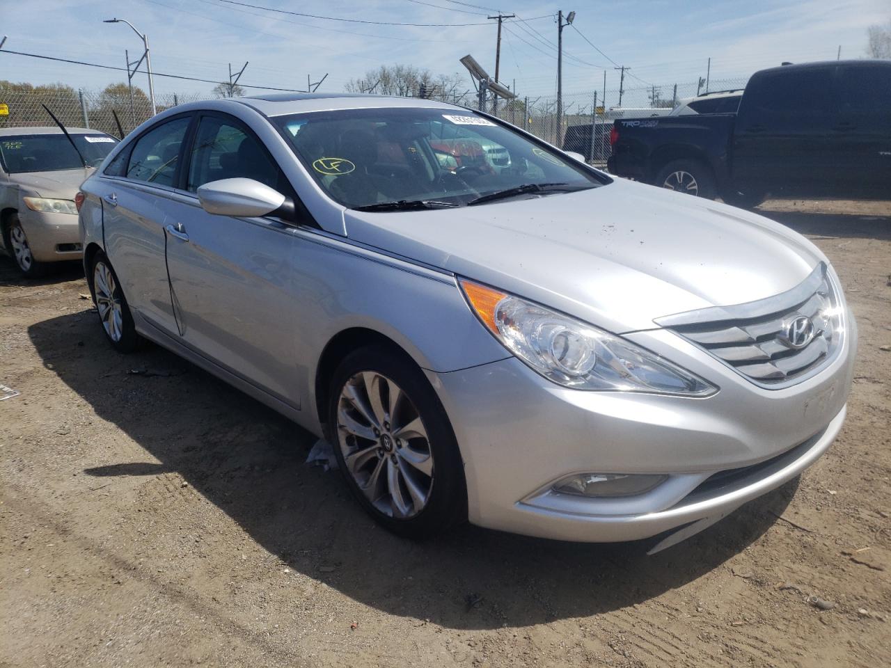 Photo 1 from auction – 2013 HYUNDAI SONATA SE with VIN 5NPEC4AC3DH717336