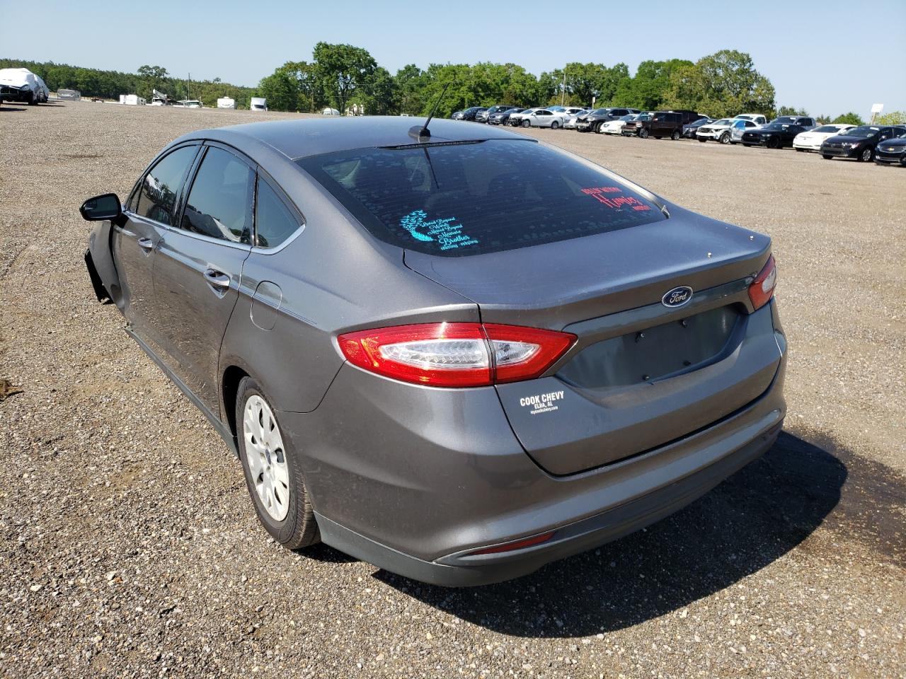 Photo 3 from auction – 2014 FORD FUSION S with VIN 1FA6P0G73E5386616