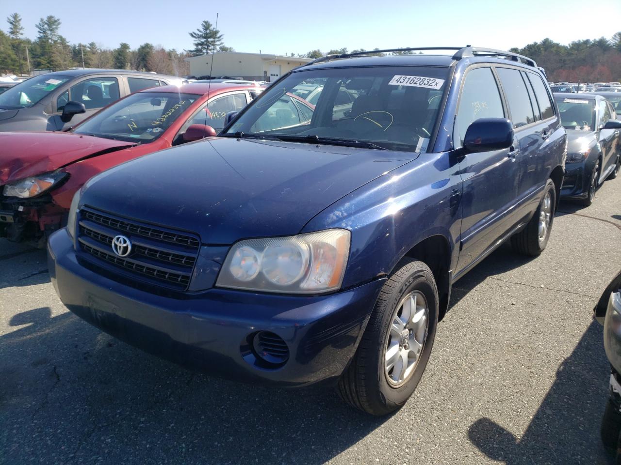 Photo 2 from auction – 2002 TOYOTA HIGHLANDER with VIN JTEGD21A420040702
