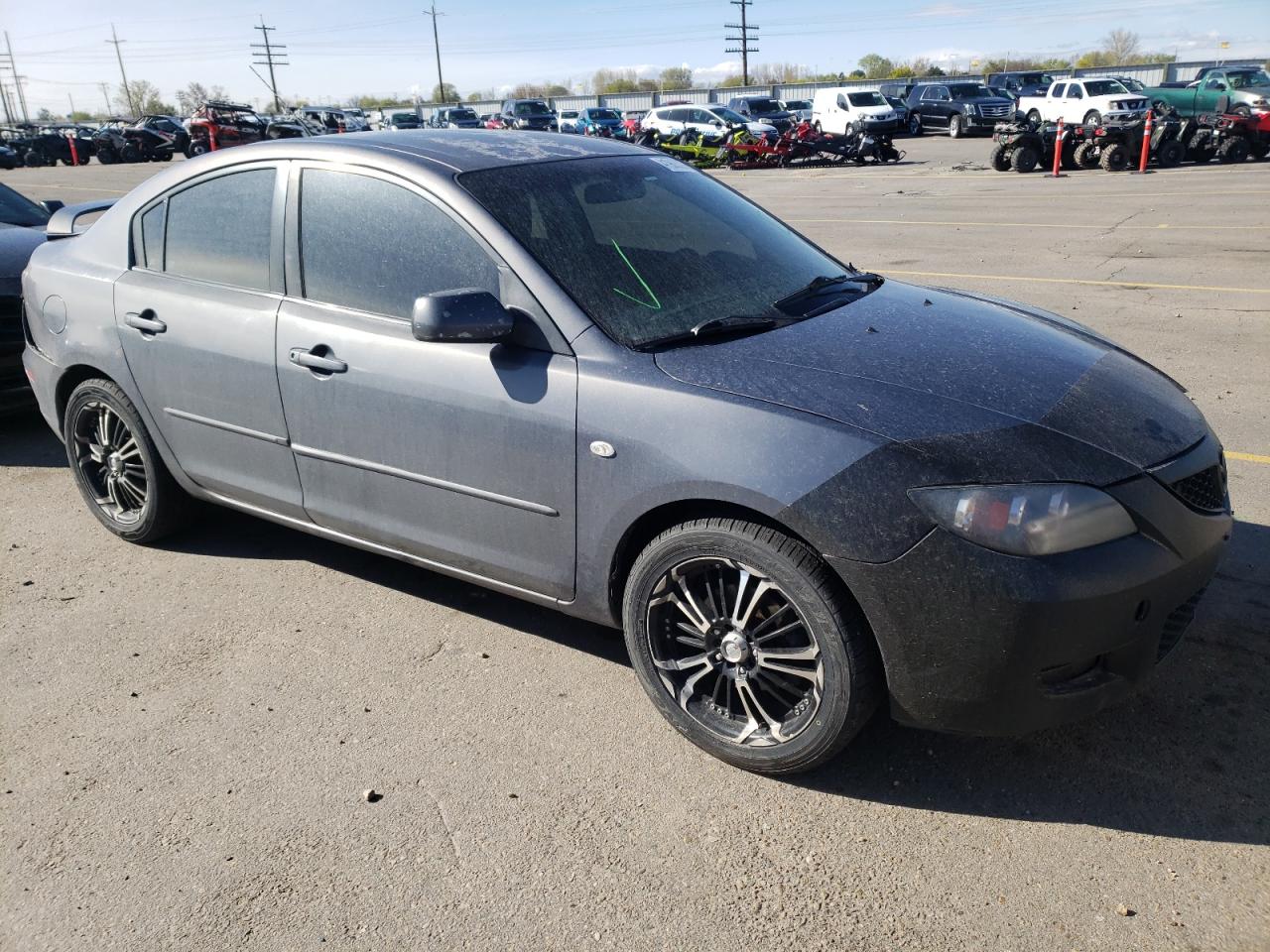 MAZDA 3 I 2008 with VIN JM1BK12F981776739 - Photo from auction