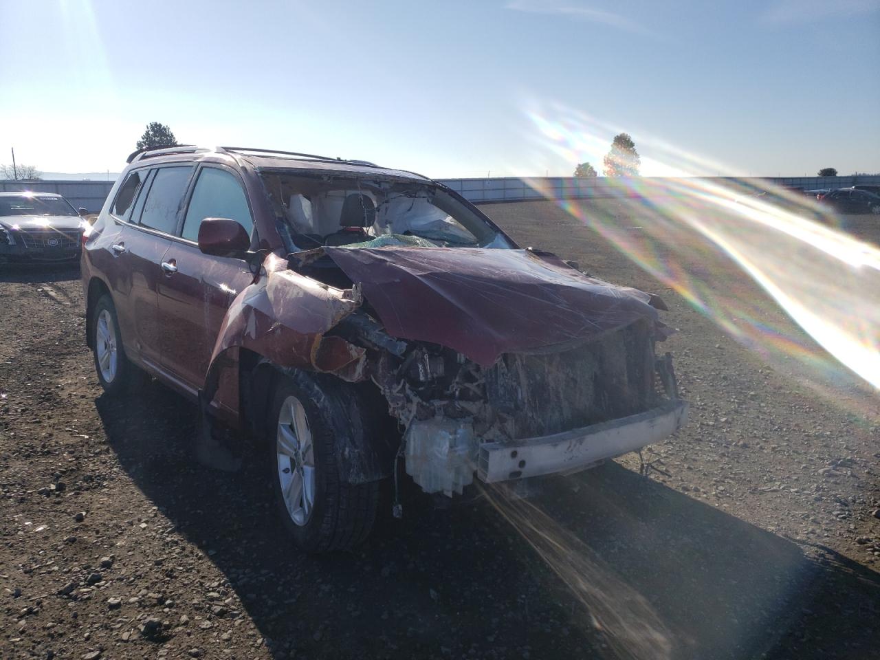 TOYOTA HIGHLANDER 2008 with VIN JTEES42A582066214 - Photo from auction