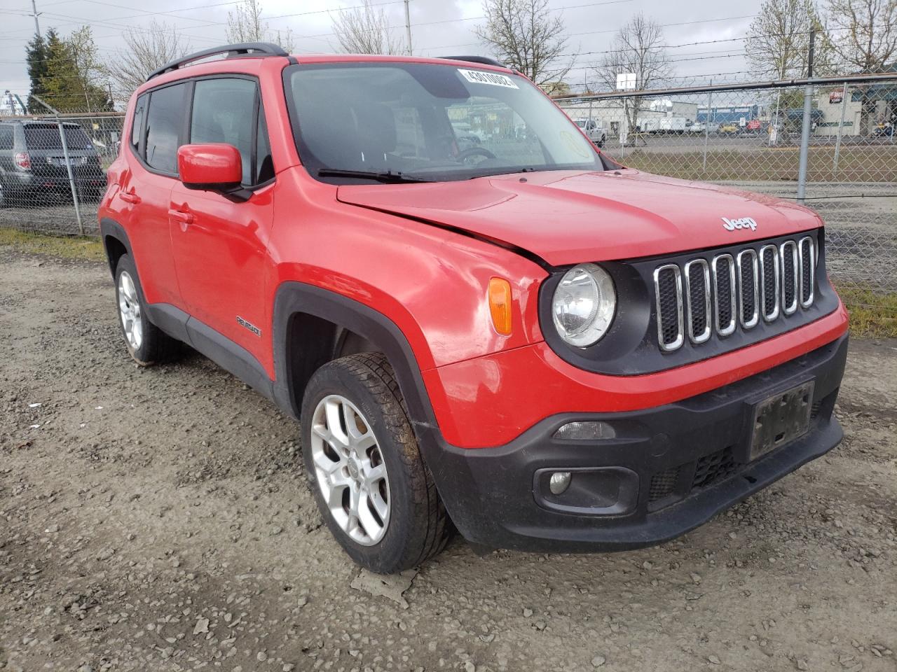 JEEP RENEGADE L 2015 with VIN ZACCJBBT5FPC16202 - Photo from auction