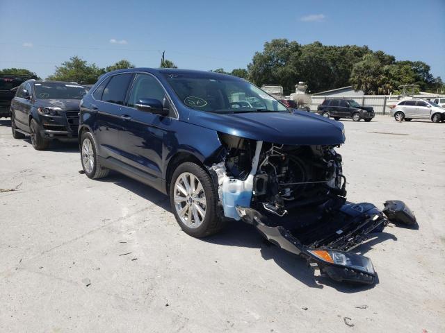FORD EDGE TITAN 2017 with VIN 2FMPK3K92HBC59729 - Photo from auction