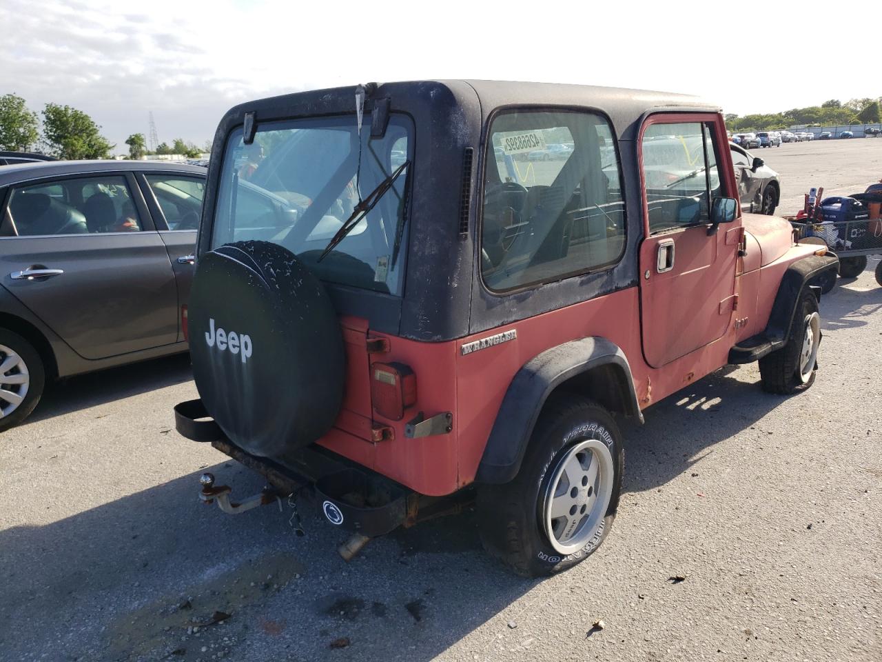 Photo 4 from auction – 1990 JEEP WRANGLER / with VIN 2J4FY19E9LJ514021