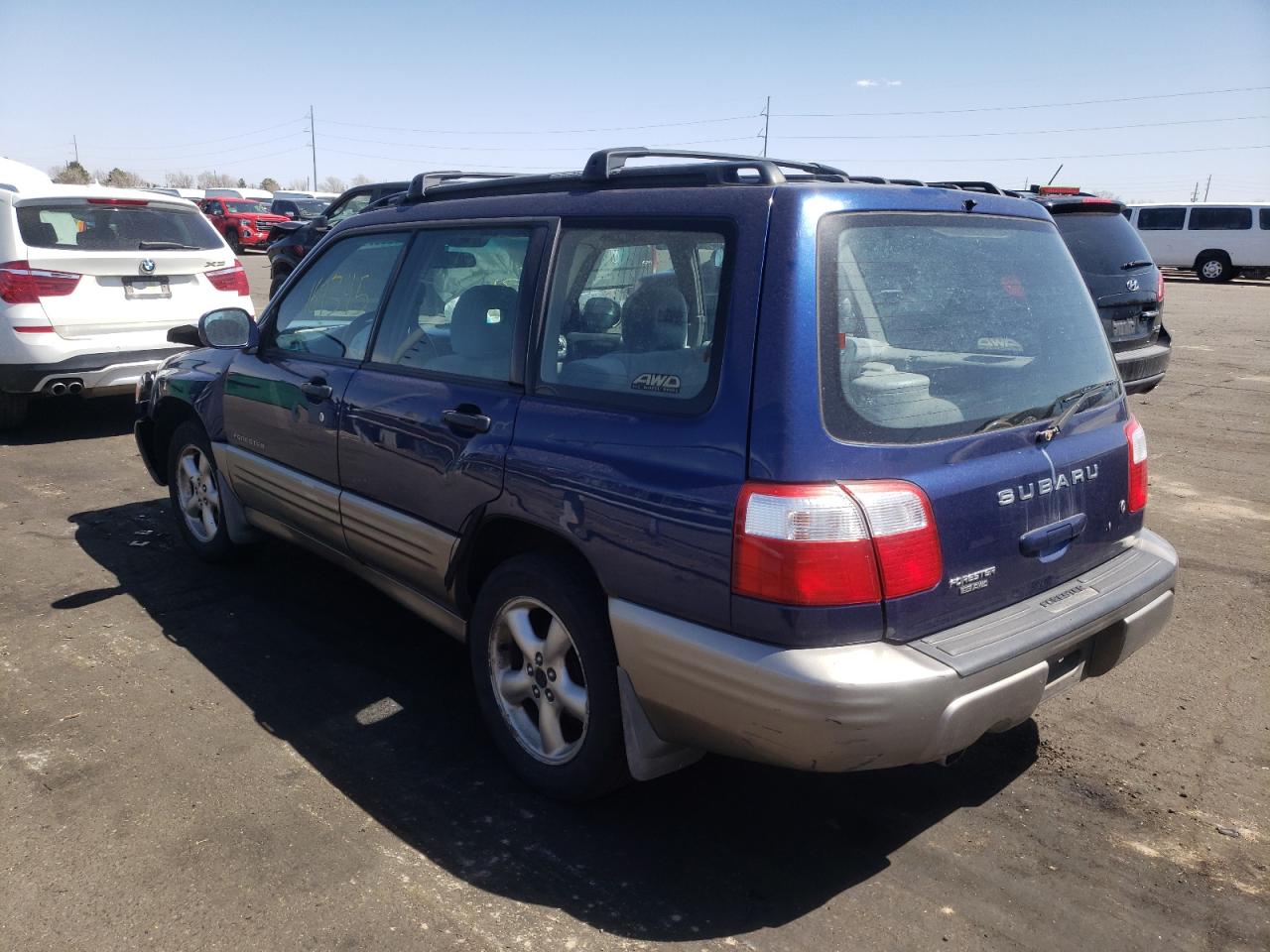 Photo 3 from auction – 2002 SUBARU FORESTER S with VIN JF1SF65582H741912