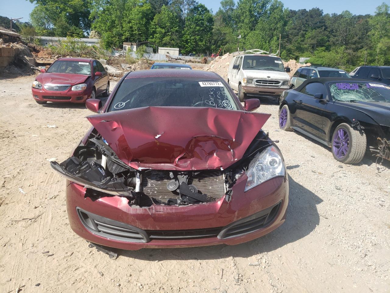 Photo 9 from auction – 2011 HYUNDAI GENESIS CO with VIN KMHHT6KD8BU056143