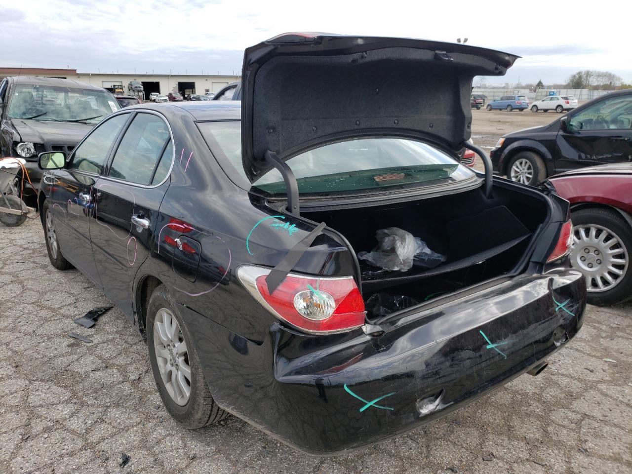 Photo 3 from auction – 2004 LEXUS ES 330 with VIN JTHBA30G645023388