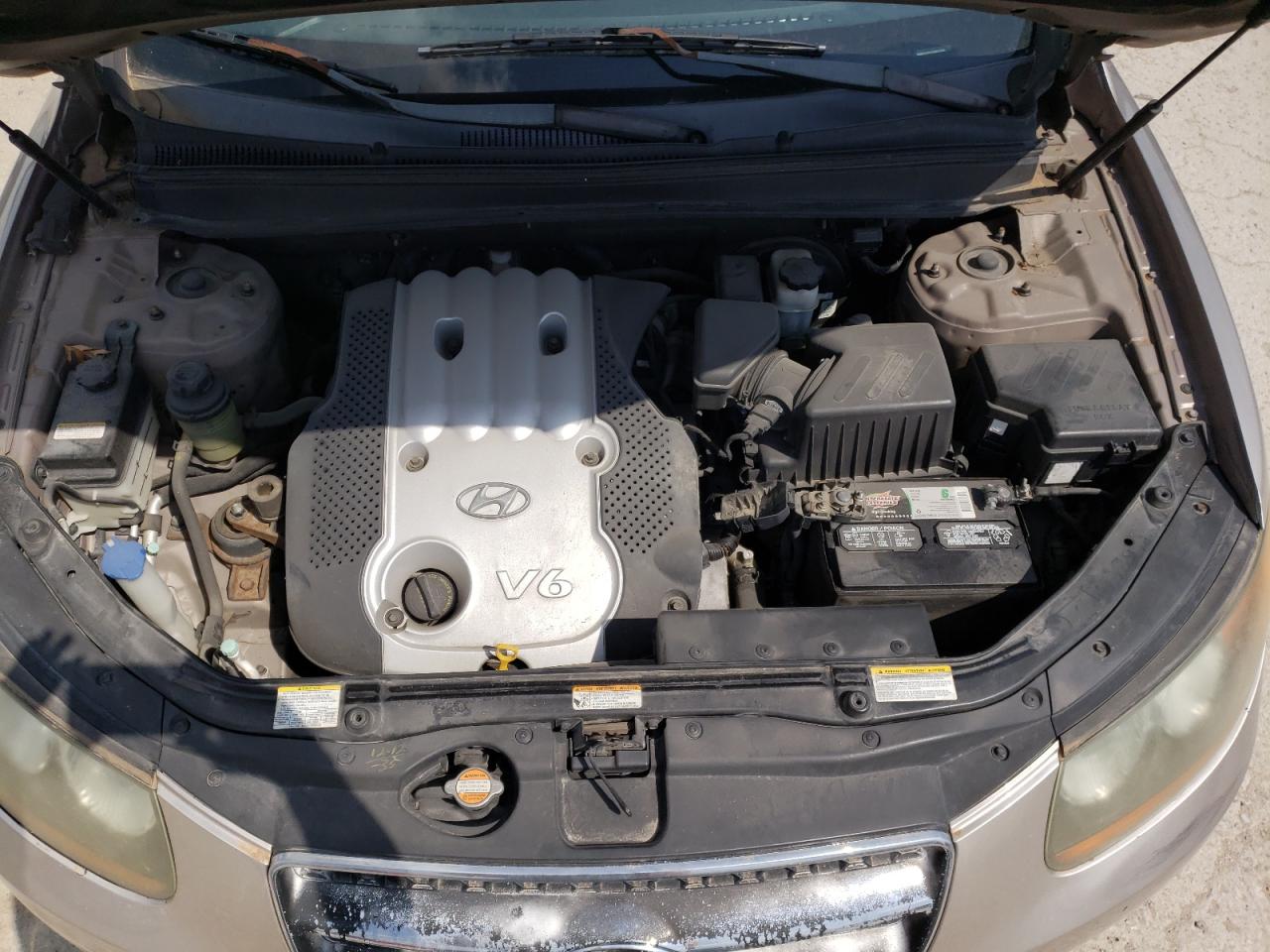 Photo 7 from auction – 2007 HYUNDAI SANTA FE G with VIN 5NMSG73D27H067379