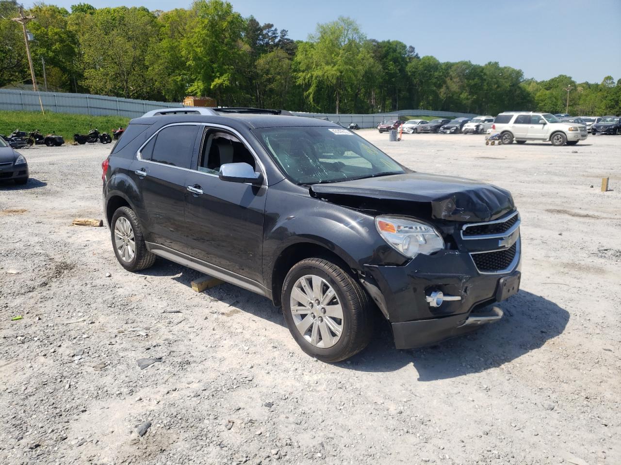 CHEVROLET EQUINOX LT 2011 with VIN 2CNALFEC8B6221806 - Photo from auction