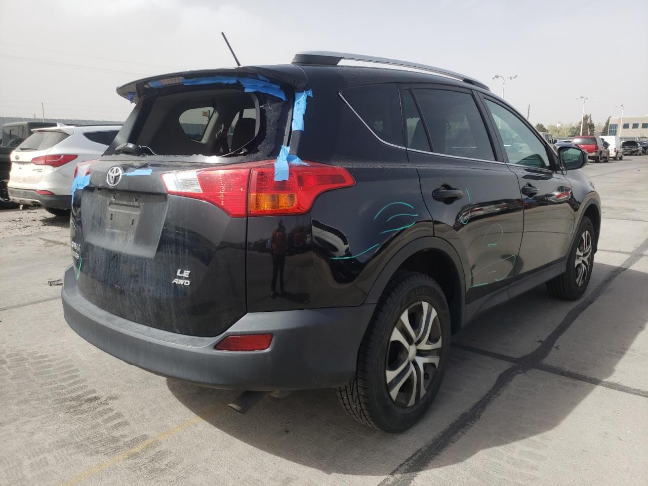 Photo 4 from auction – 2013 TOYOTA RAV4 LE with VIN 2T3BFREV3DW056841