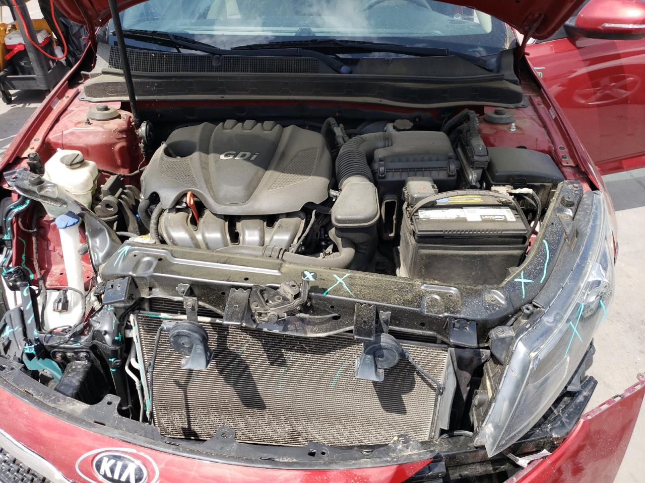 Photo 7 from auction – 2013 KIA OPTIMA LX with VIN 5XXGM4A78DG128139