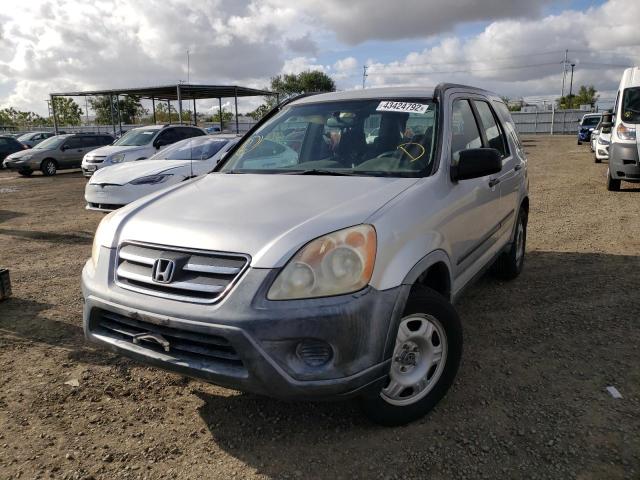 Photo 2 from auction – 2006 HONDA CR-V LX with VIN JHLRD68556C014243