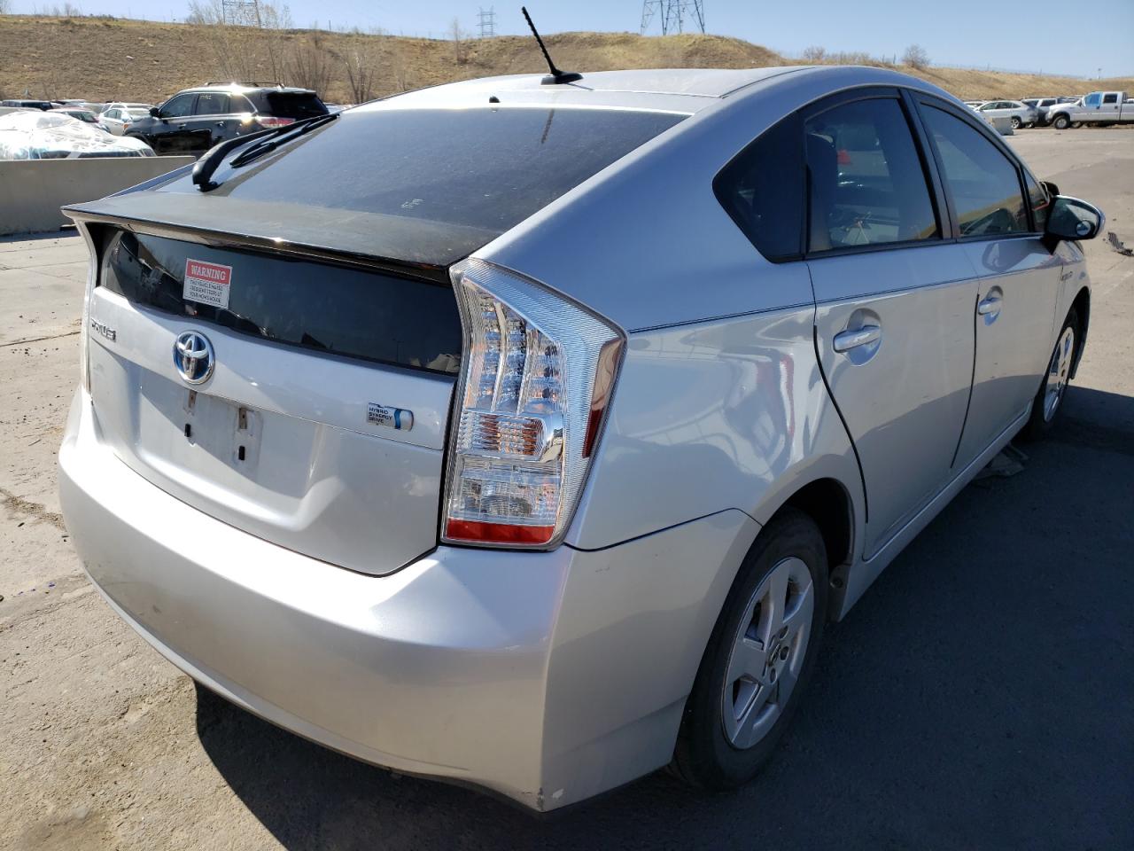 Photo 4 from auction – 2010 TOYOTA PRIUS with VIN JTDKN3DU2A5220494