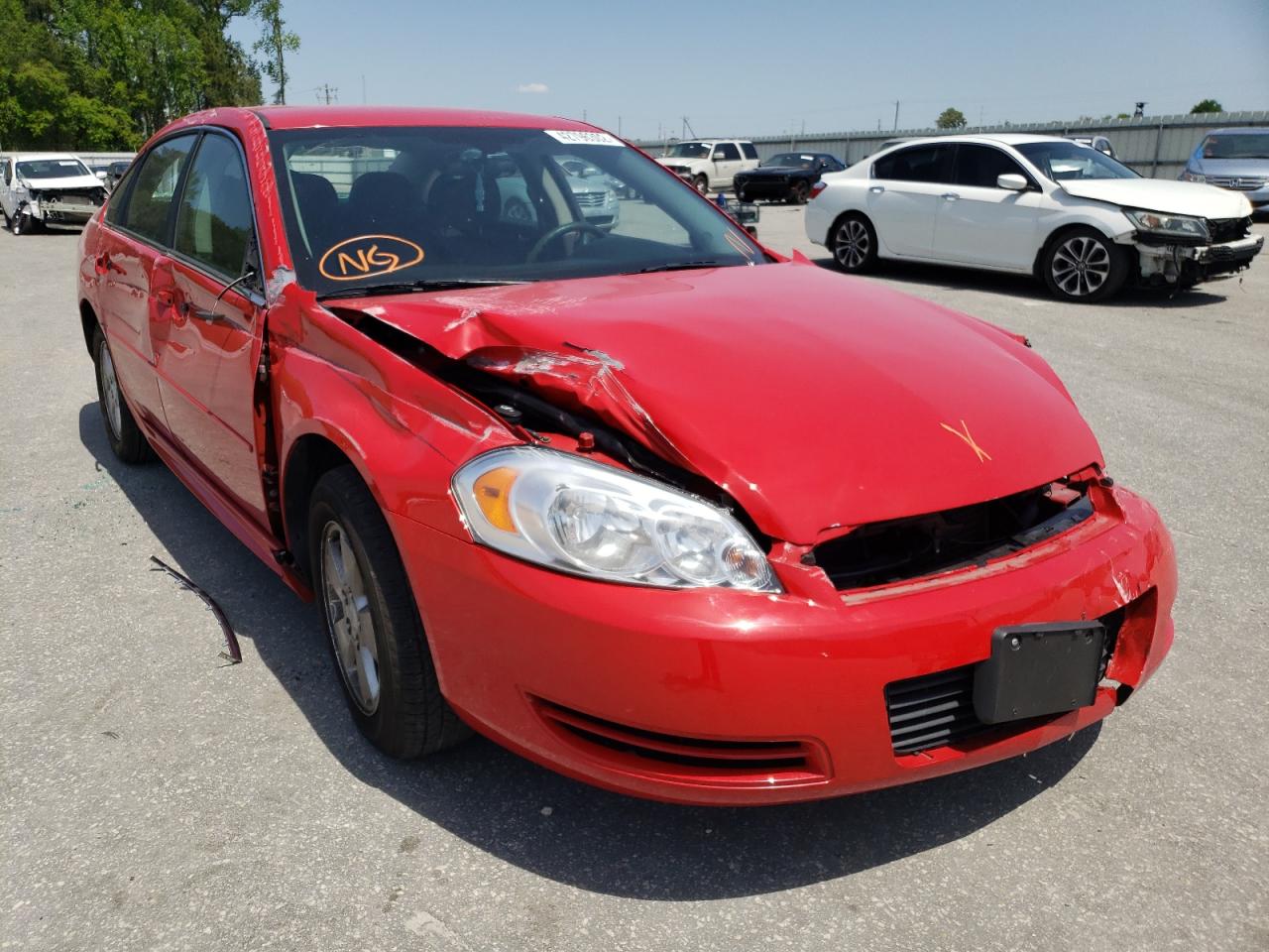 CHEVROLET IMPALA LS 2011 with VIN 2G1WF5EK4B1316906 - Photo from auction