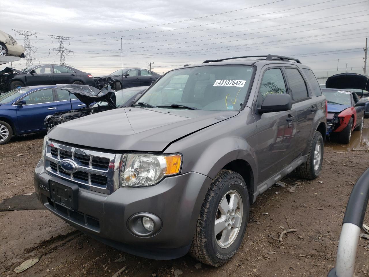 Photo 2 from auction – 2009 FORD ESCAPE XLT with VIN 1FMCU03G29KA63804