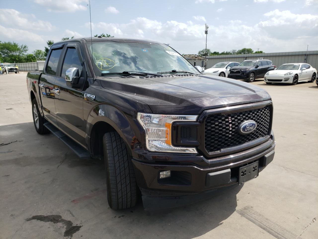 FORD F150 SUPER 2018 with VIN 1FTEW1CP5JKD97858 - Photo from auction
