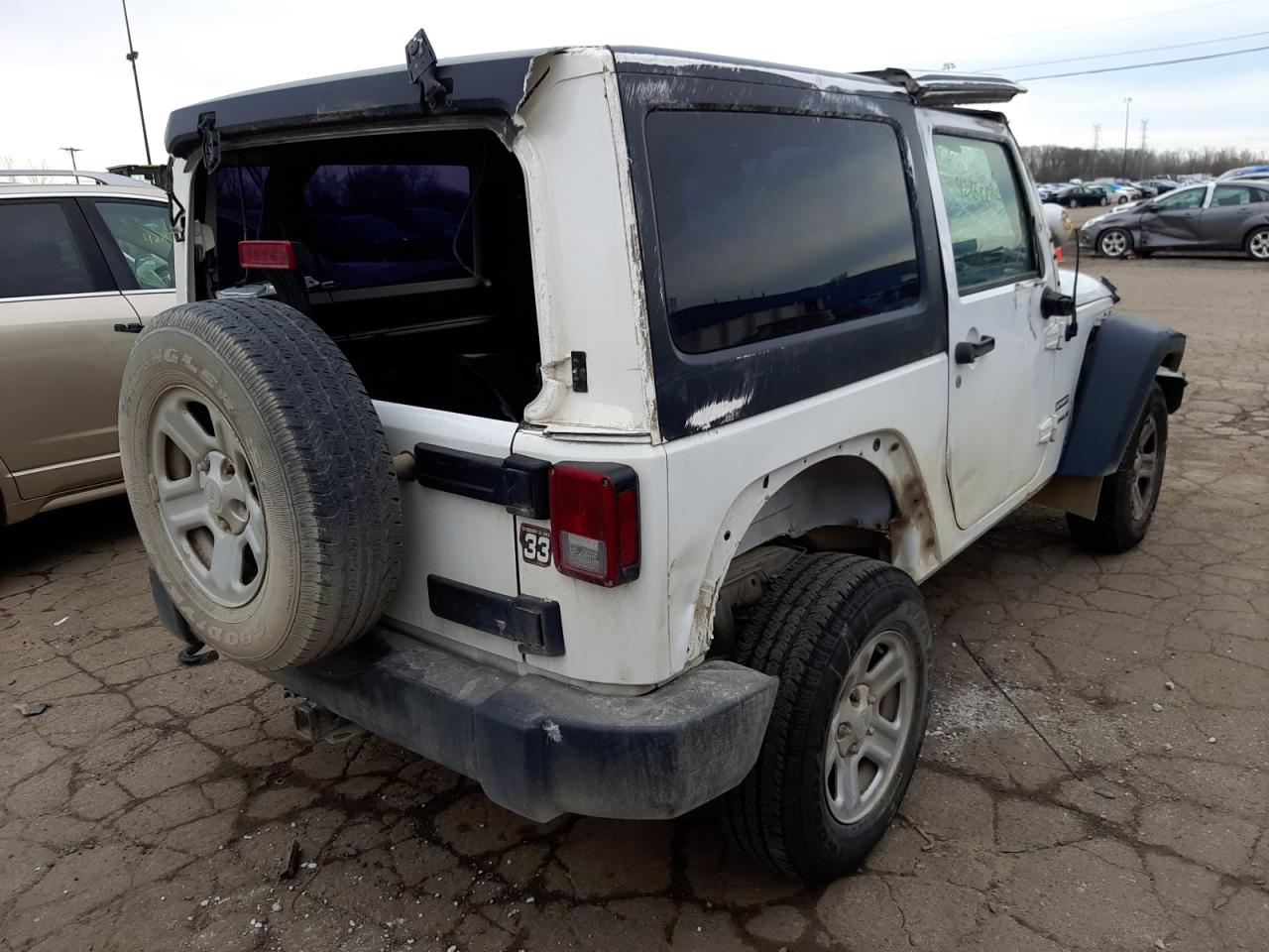 Photo 4 from auction – 2016 JEEP WRANGLER S with VIN 1C4AJWAG2GL344924