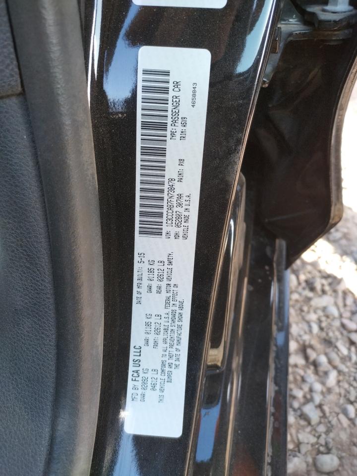 Photo 10 from auction – 2015 CHRYSLER 200 LIMITE with VIN 1C3CCCAB7FN738478