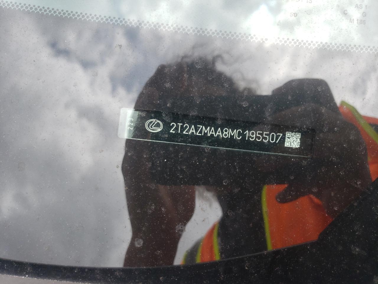 Photo 10 from auction – 2021 LEXUS RX 350 BAS with VIN 2T2AZMAA8MC195507