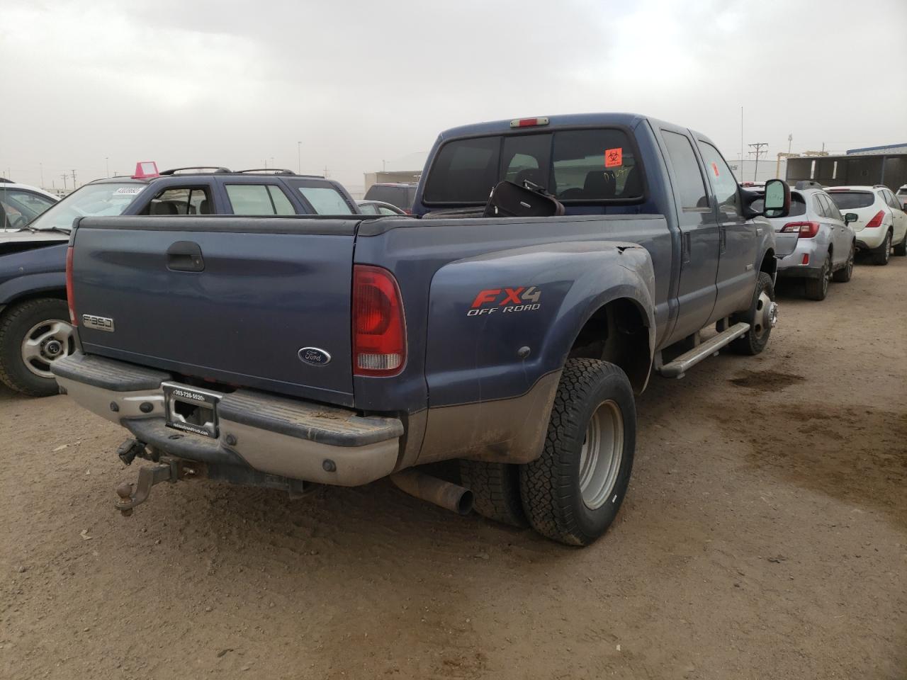 Photo 4 from auction – 2006 FORD F350 SUPER with VIN 1FTWW33P96EB67830