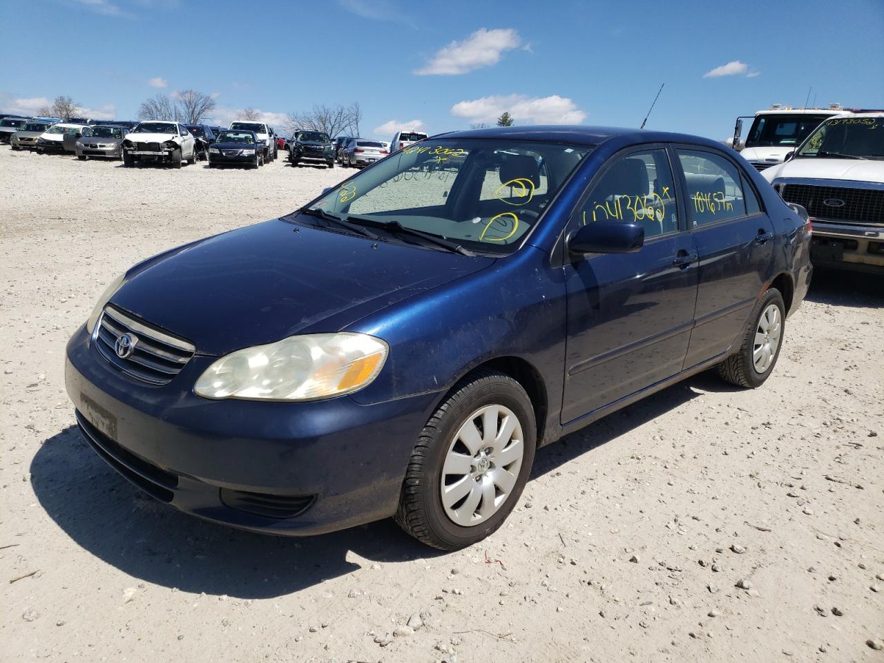 Photo 2 from auction – 2004 TOYOTA COROLLA CE with VIN JTDBR32E242036260