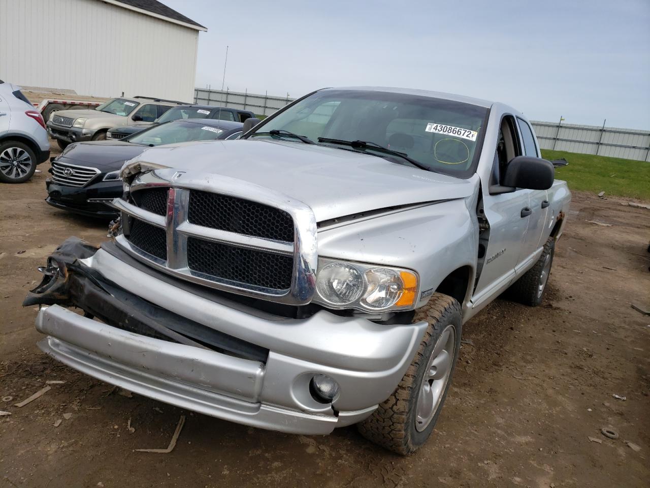 Photo 2 from auction – 2005 DODGE RAM 1500 S with VIN 1D7HU18DX5S175393