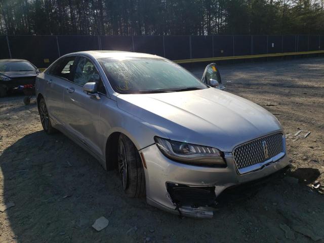 LINCOLN MKZ SELECT 2017 with VIN 3LN6L5C99HR647755 - Photo from auction