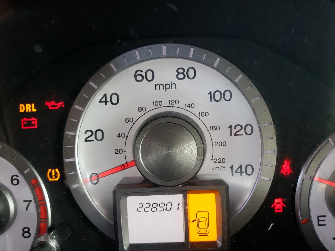 Photo 8 from auction – 2009 HONDA PILOT LX with VIN 5FNYF48299B054846