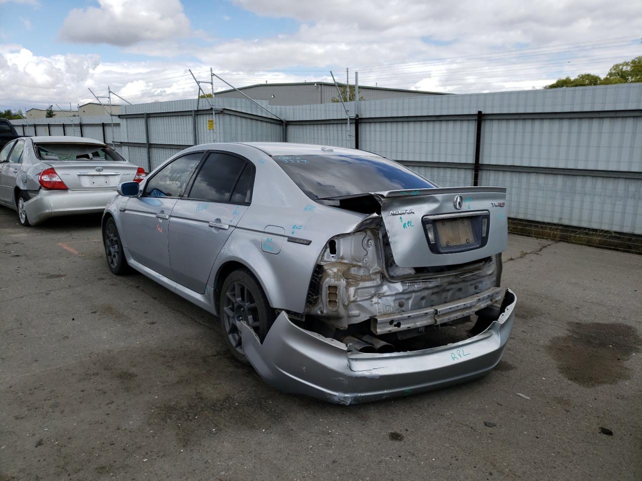 Photo 3 from auction – 2008 ACURA TL TYPE S with VIN 19UUA76508A055792