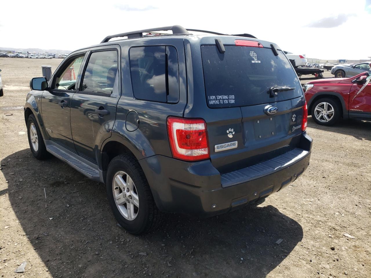 Photo 3 from auction – 2008 FORD ESCAPE HEV with VIN 1FMCU49H28KB03112