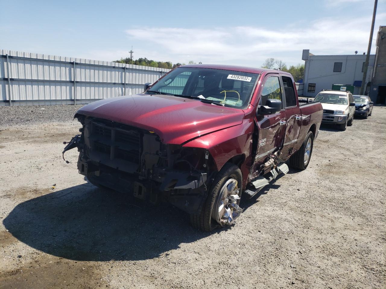Photo 2 from auction – 2018 RAM 1500 SLT with VIN 1C6RR7GG7JS167798