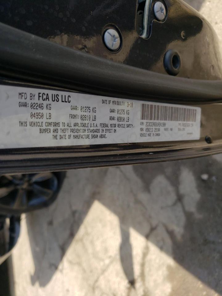 Photo 10 from auction – 2018 DODGE CHALLENGER with VIN 2C3CDZAG9JH241980