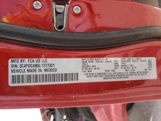 Photo 10 from auction – 2020 DODGE JOURNEY SE with VIN 3C4PDCAB5LT277321