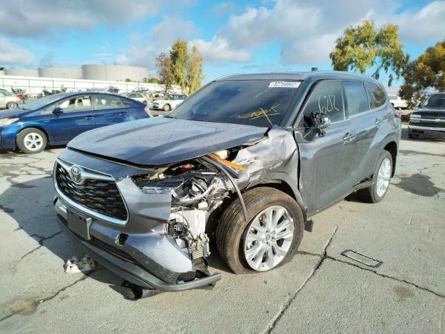 Photo 2 from auction – 2022 TOYOTA HIGHLANDER with VIN 5TDDZRBH6NS184895