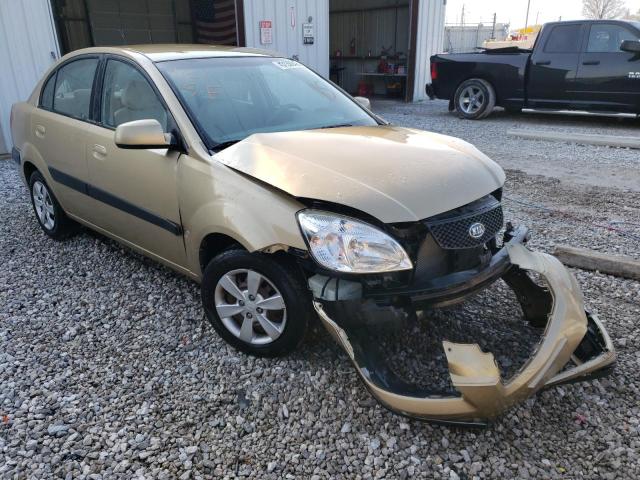 KIA RIO BASE 2009 with VIN KNADE223796510388 - Photo from auction