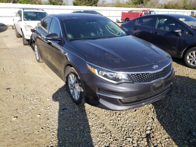 Photo 1 from auction – 2018 KIA OPTIMA EX with VIN 5XXGU4L34JG270283