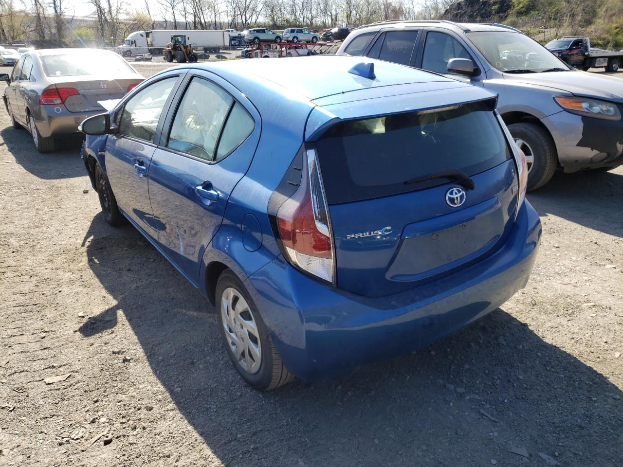 Photo 3 from auction – 2015 TOYOTA PRIUS C with VIN JTDKDTB39F1582169