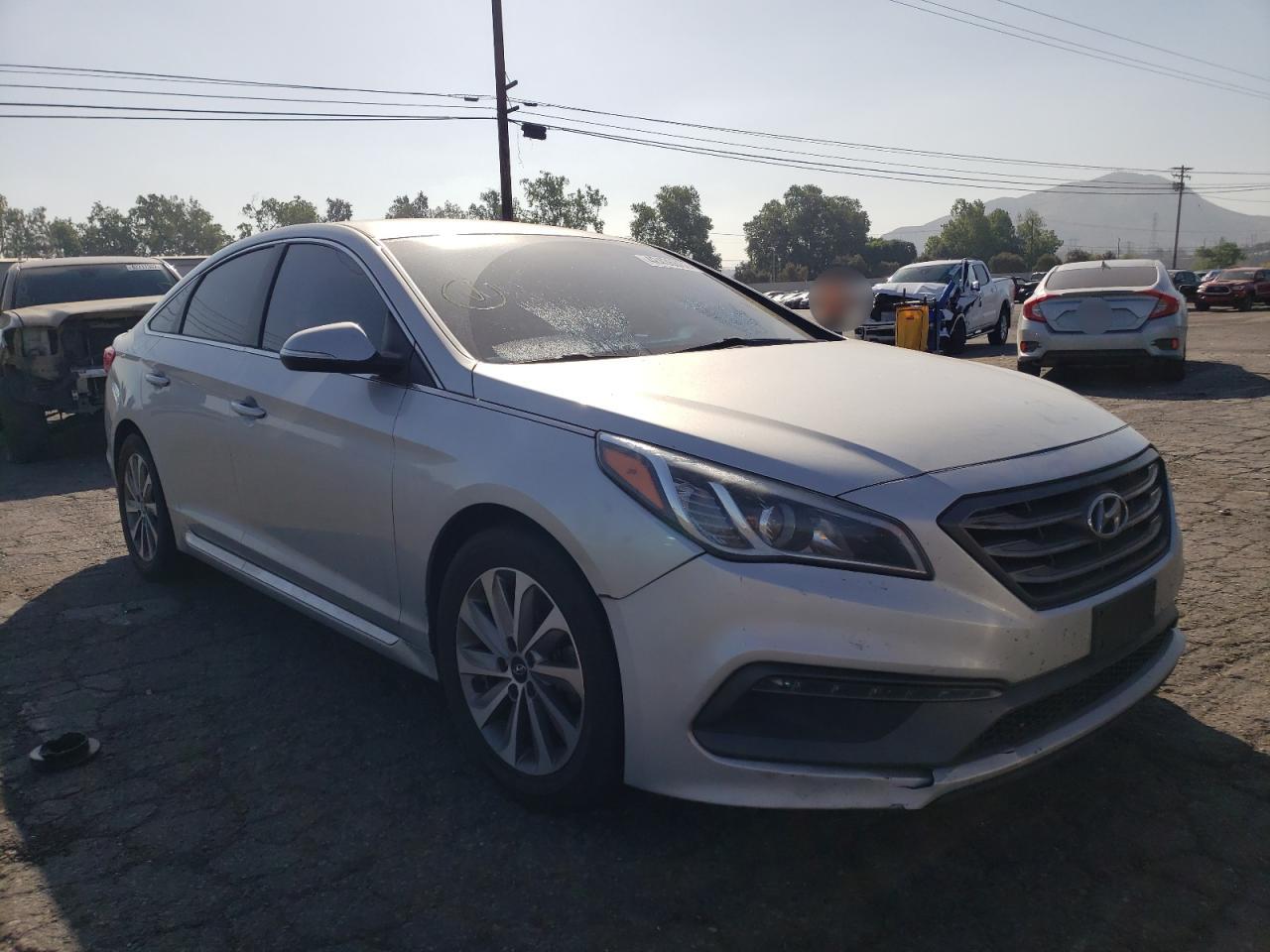 Photo 1 from auction – 2015 HYUNDAI SONATA SPO with VIN 5NPE34AF8FH077864