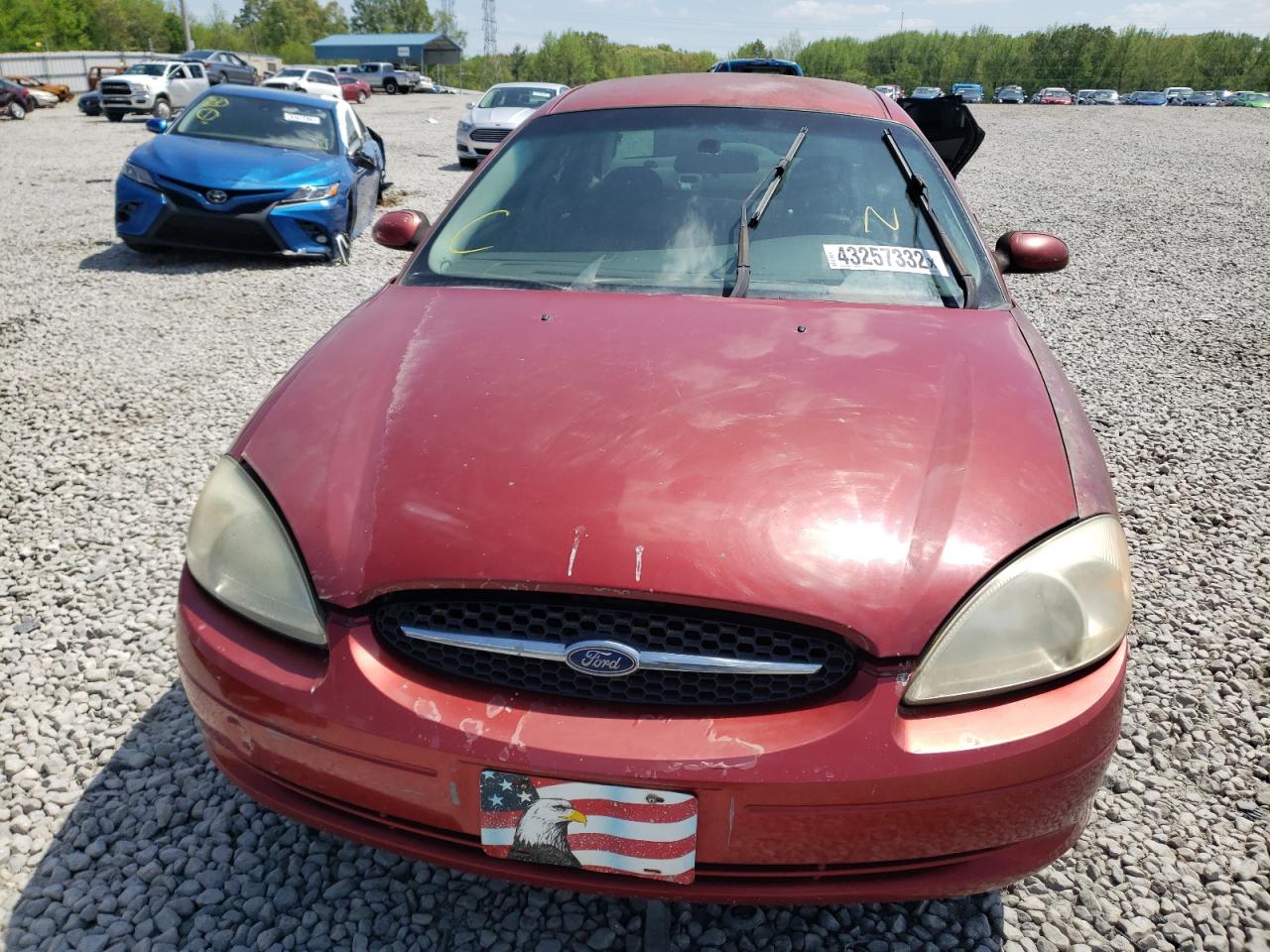 Photo 9 from auction – 2001 FORD TAURUS SES with VIN 1FAFP55U21G199162