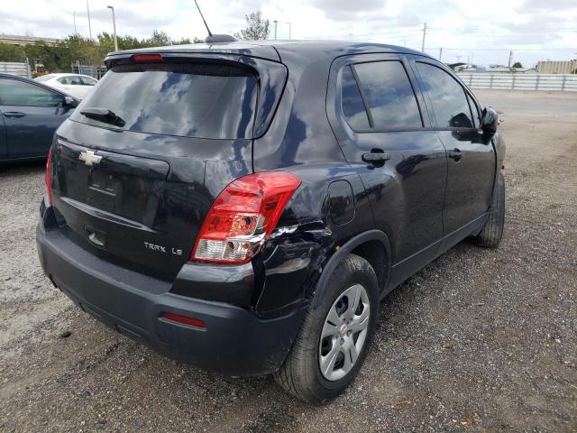 Photo 4 from auction – 2016 CHEVROLET TRAX LS with VIN KL7CJKSB8GB590142