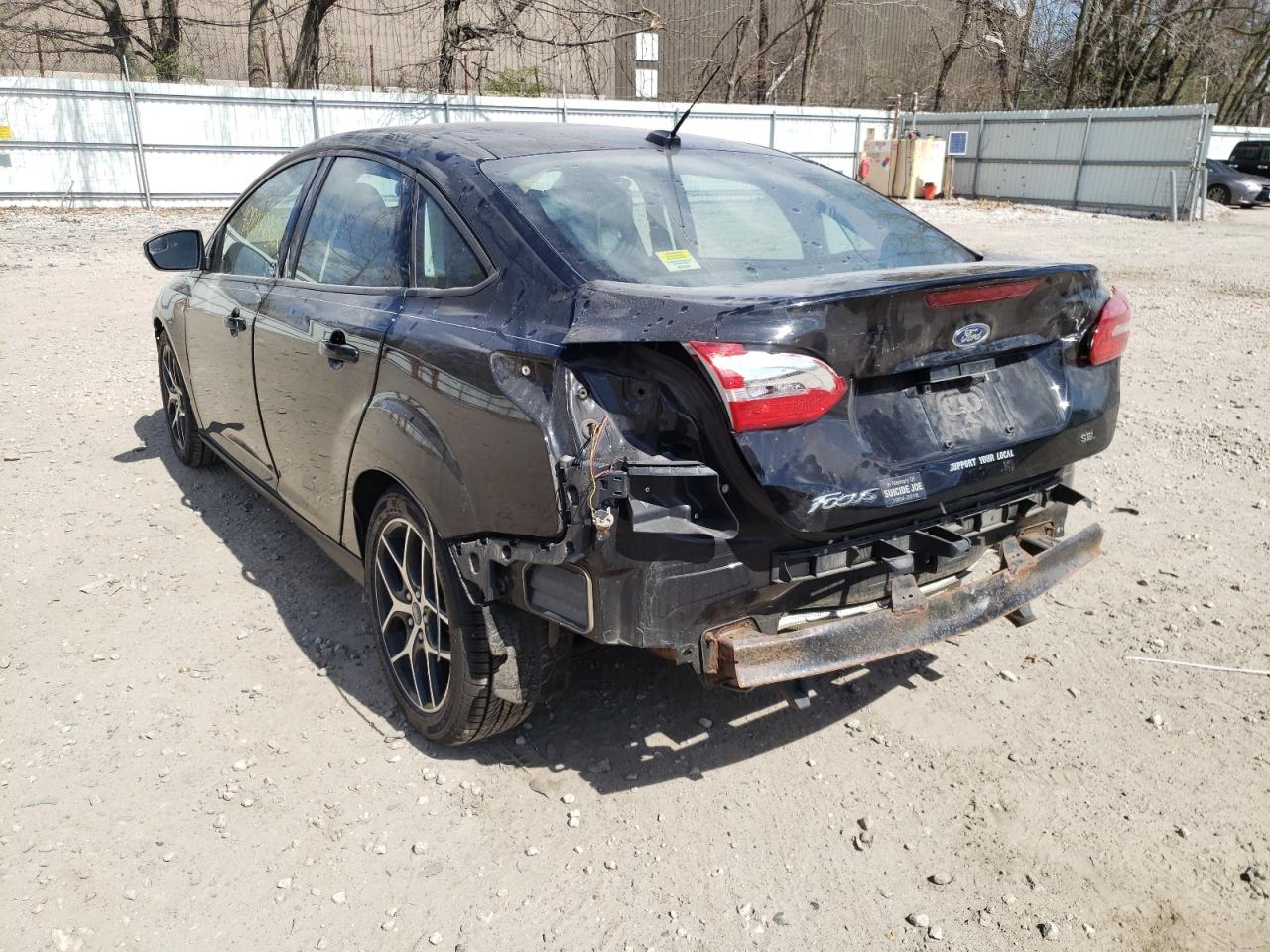 Photo 3 from auction – 2017 FORD FOCUS SEL with VIN 1FADP3H26HL250668