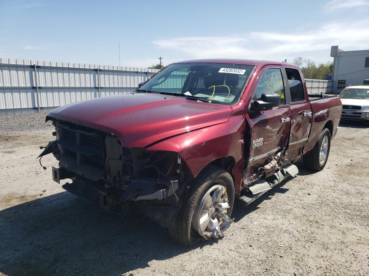 Photo 9 from auction – 2018 RAM 1500 SLT with VIN 1C6RR7GG7JS167798